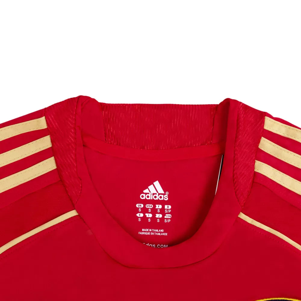 Spain Retro Soccer Jersey Home 2008