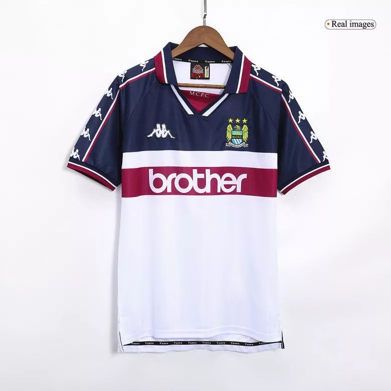 Manchester City Retro Custom Soccer Jersey