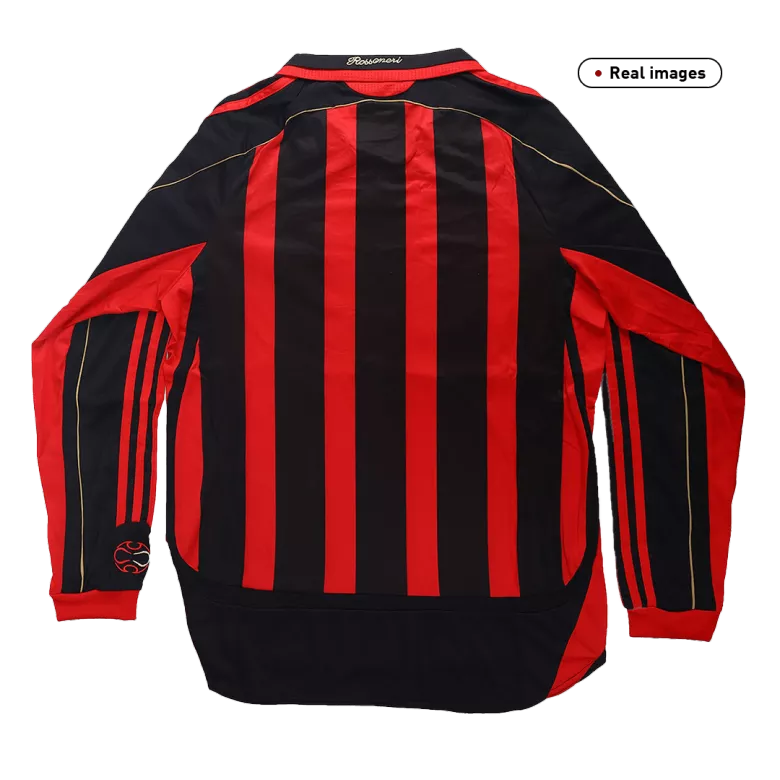 AC Milan Retro Custom Home Soccer Jersey