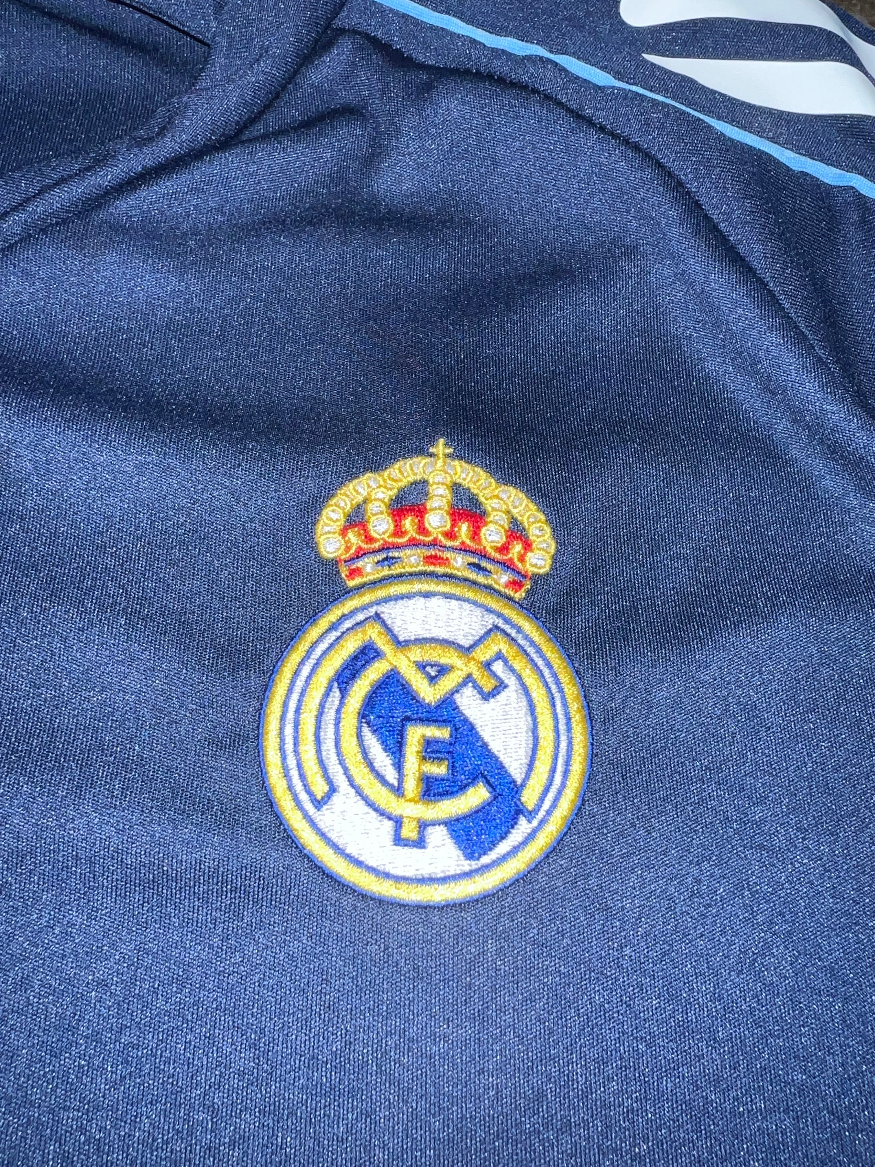 Real Madrid Retro Zidane # 5 away 2005/06 Soccer Jersey