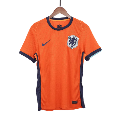 Netherlands Euro Cup 2024 Soccer Home Jersey Player Version Fits Slim