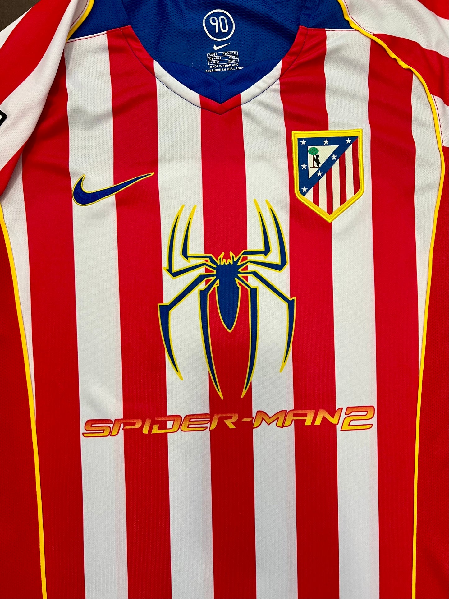 Atletico Madrid Retro 2004/05 F.Torres Away Soccer Jersey