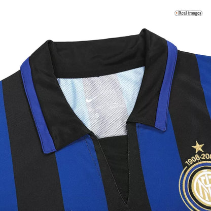 Inter Milan Jersey Custom Home Soccer Retro Jersey 2007/08