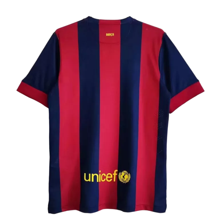 Barcelona Retro Custom Home Soccer Jersey 2014/15