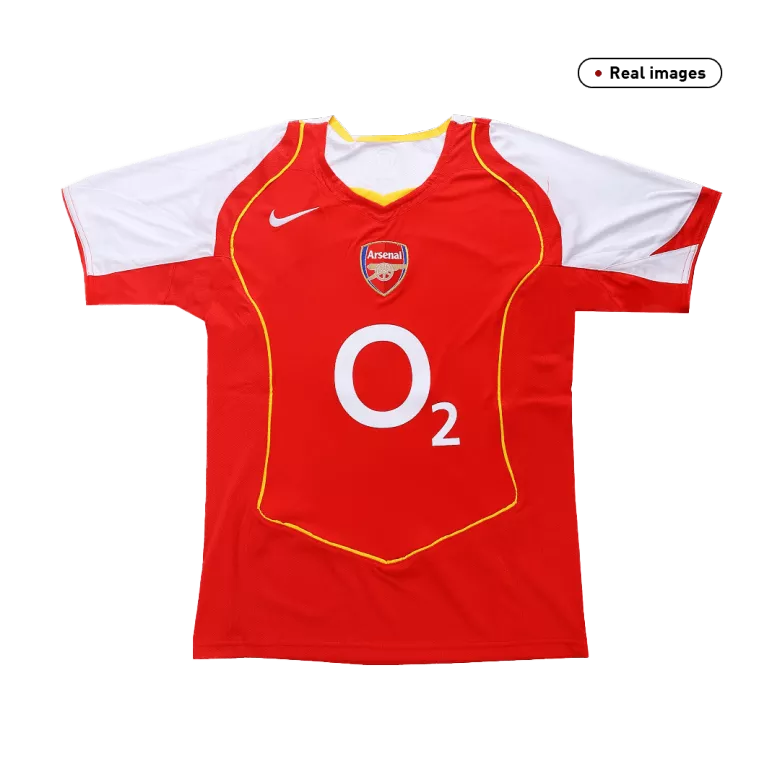 Arsenal  Retro Jersey Custom Home Soccer Jersey 2004/05