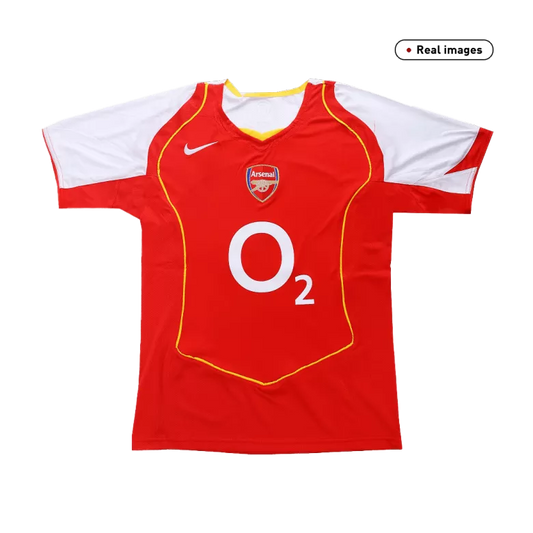 Arsenal  Retro Jersey Custom Home Soccer Jersey 2004/05