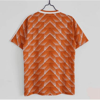 Netherlands Retro Home Soccer Jersey 