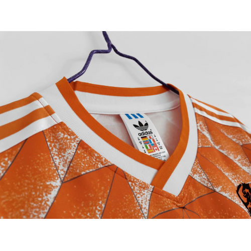 Netherlands Retro Home Soccer Jersey