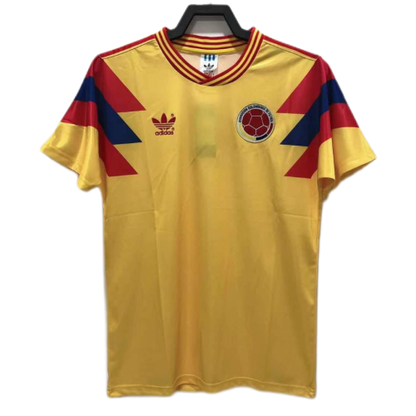 Colombia Retro Home Soccer Jersey