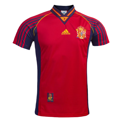 Spain Retro Soccer Jersey