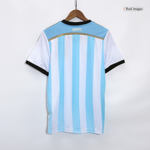 Argentina Retro Home Soccer Jersey