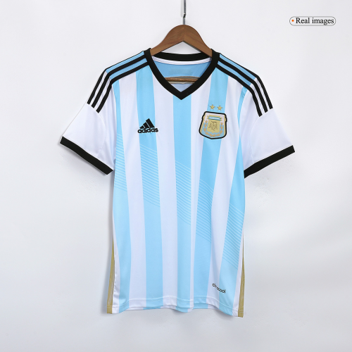 Argentina Retro Home Soccer Jersey