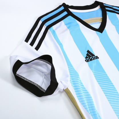 Argentina Retro Home Soccer Jersey