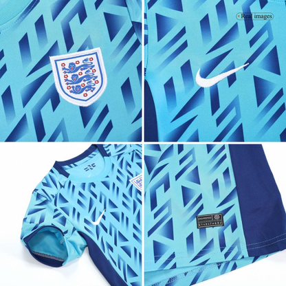 England Kids Away Soccer Jersey Kit 