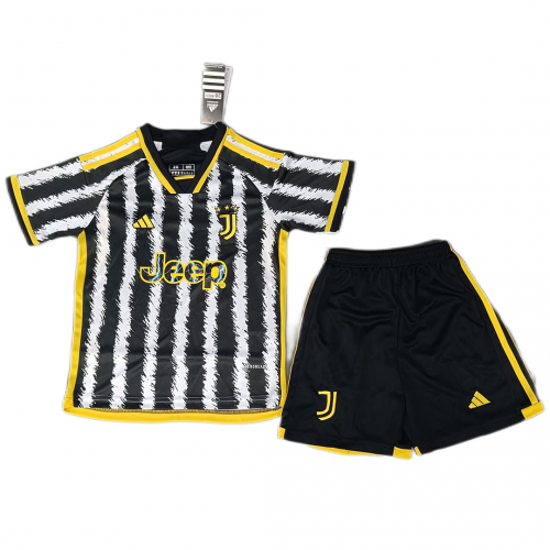 Juventus  Kids Home Soccer Jersey Kit 2023/24