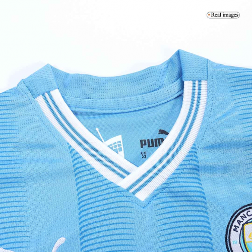 Manchester City Kids Home Soccer Jersey