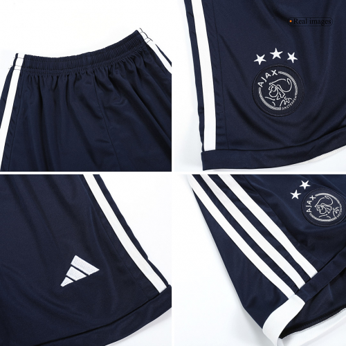 Ajax Kids Away Soccer Shorts