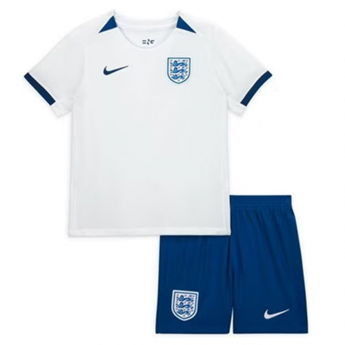 England Kids Home Soccer Jersey Kit