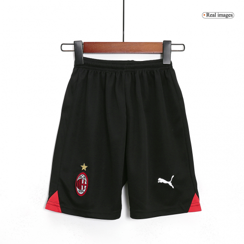 AC Milan Kids Home Soccer Shorts