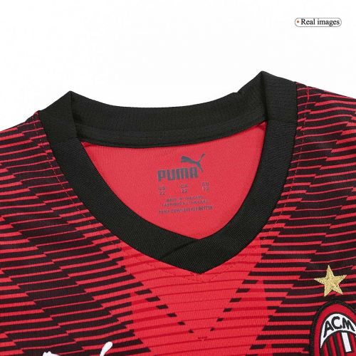 AC Milan Kids Home Soccer Jersey 