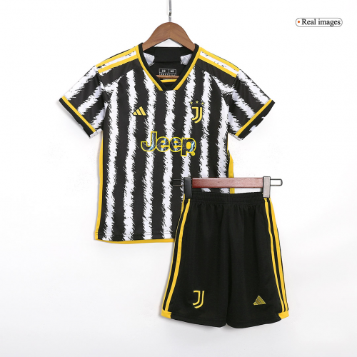 Juventus  Kids Home Soccer Jersey Kit 2023/24