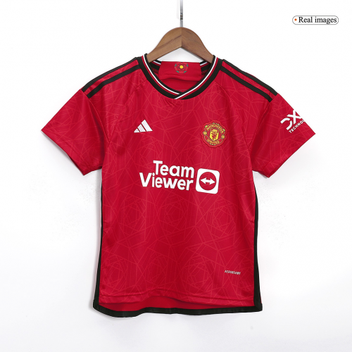 Manchester United Kids Home Soccer Jersey