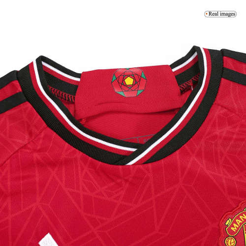 Manchester United Kids Home Soccer Jersey