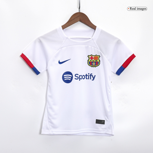 Barcelona Kids Away Soccer Jersey 