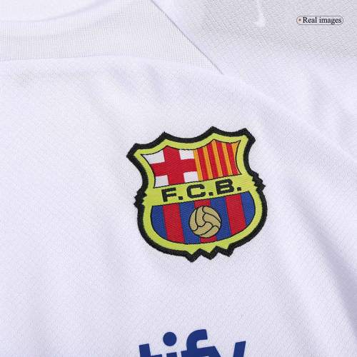 Barcelona Kids Away Soccer Jersey