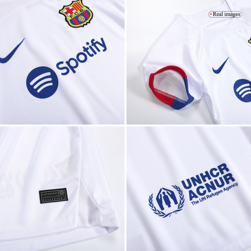 Barcelona Kids Away Soccer Jersey