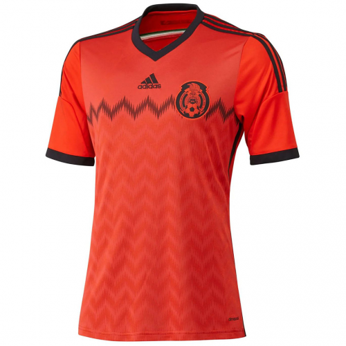 Mexico Retro Away Soccer Jersey World Cup 2014