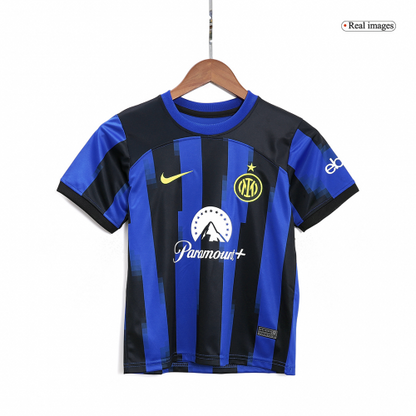 Inter Milan Kids Home Soccer Jersey  