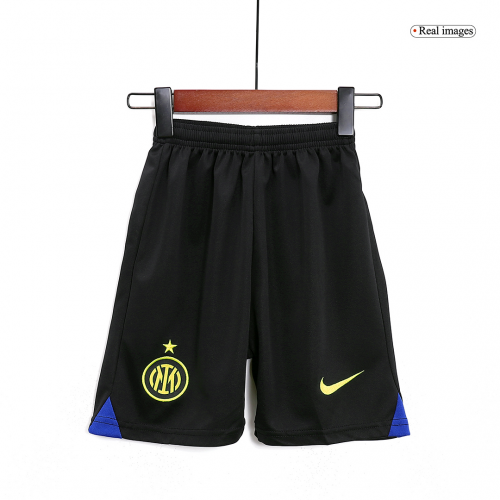 Inter Milan Kids Home Soccer Shorts