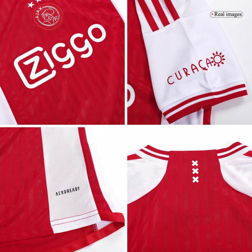 Ajax Kids Home Soccer Jersey 