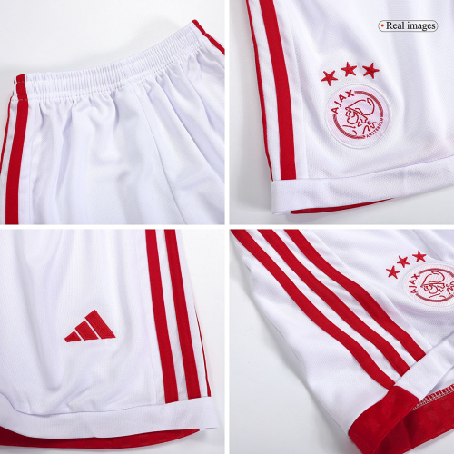 Ajax Kids Home Soccer Shorts 