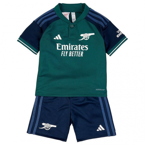 Arsenal Kids Third Soccer Jersey Kit 