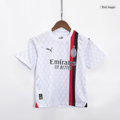 AC Milan Kids Away Soccer Jersey