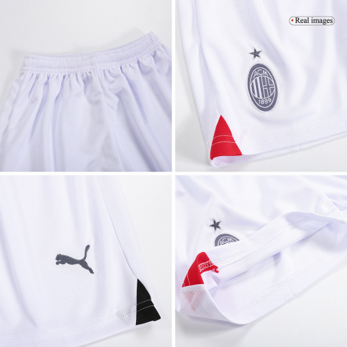 AC Milan Kids Away Soccer Shorts