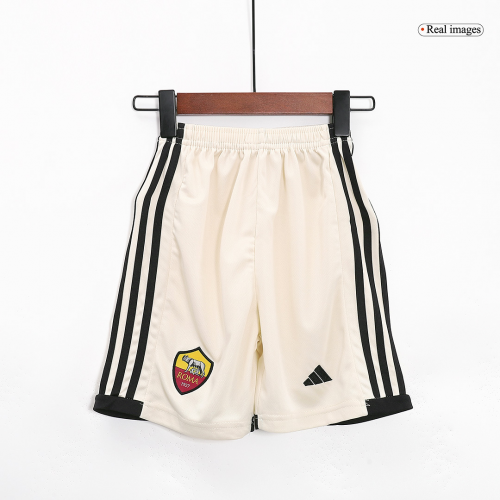 AS Roma Kids Away Soccer Shorts