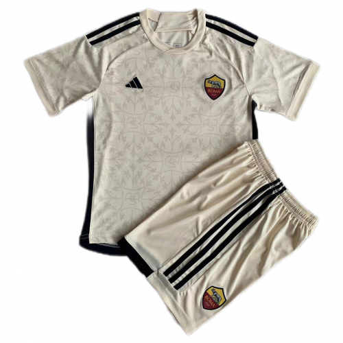 AS Roma Kids Away Soccer Jersey kit