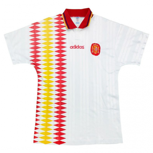 Spain Retro Away Soccer Jersey 