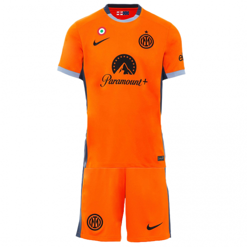 Inter Milan Kids Third Soccer Jersey Kit