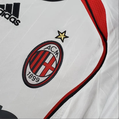 KAKA AC Milan Retro Soccer away Jersey Long Sleeves