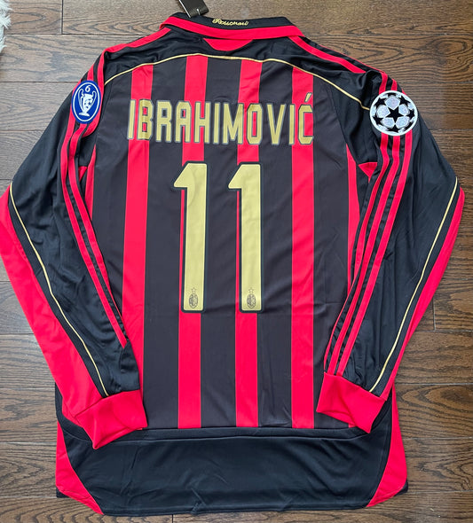 IBRAHIMOVIC AC Milan Retro Home Soccer Jersey