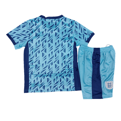 England Kids Away Soccer Jersey Kit 