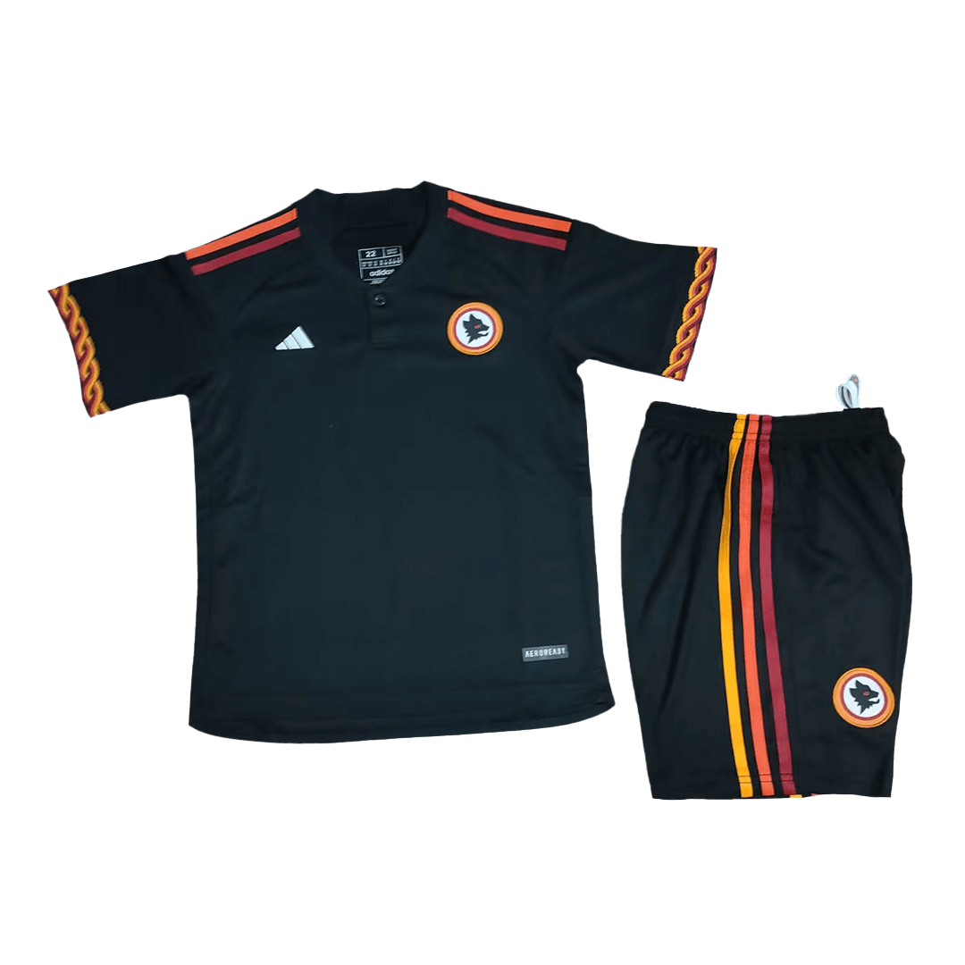 AS Roma Kids Third Soccer Jersey Kit