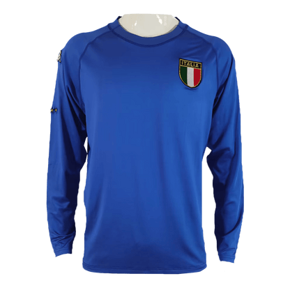 Italy Retro Home Long Sleeve Soccer Jersey