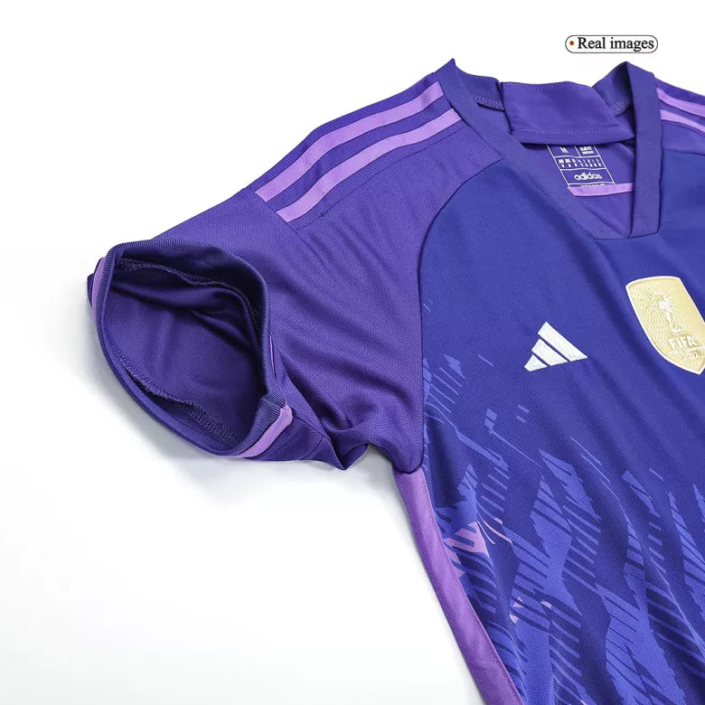 Argentina Three Stars Away Soccer Jersey