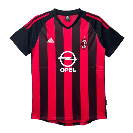 AC Milan Retro Custom Home Soccer Jersey