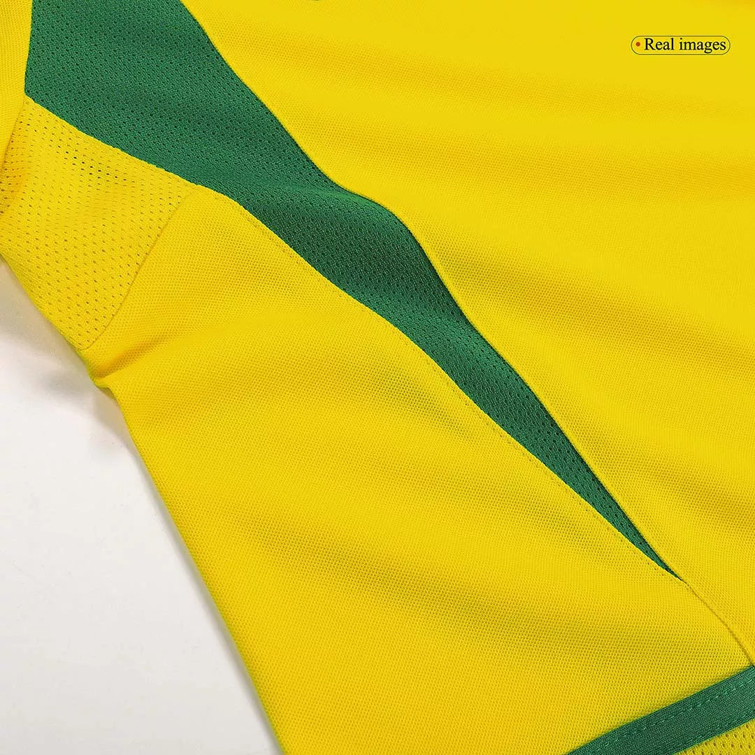 Brazil Retro Home Soccer Jersey